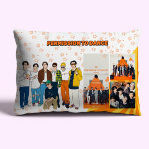 Almofada BTS Permission To Dance 20x30cm