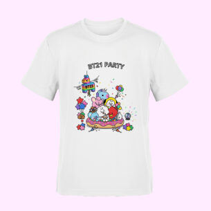 Camiseta BTS BT21 Party