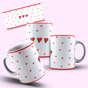 Caneca BTS BT21 Tata Coração