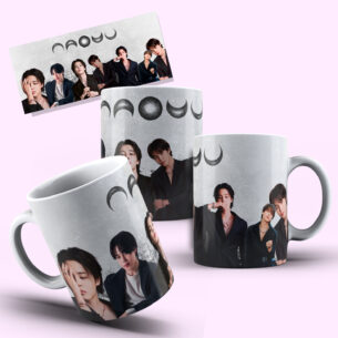 Caneca BTS Jimin Fases Da Lua